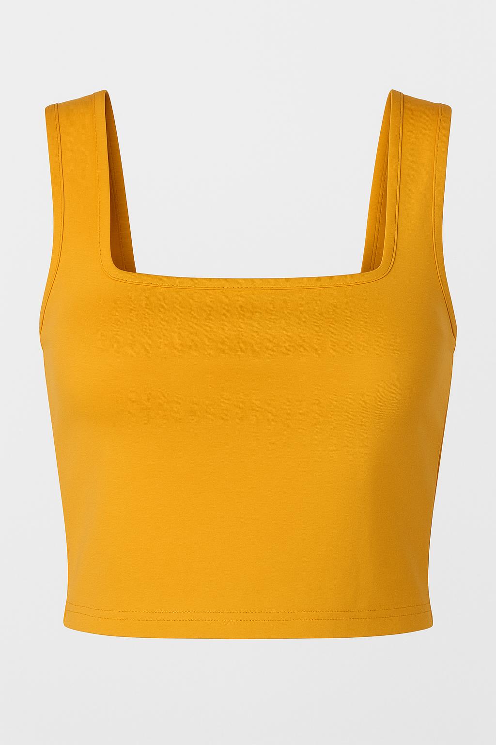 Yellow tank top